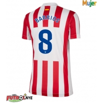 Camiseta Atletico Madrid Pablo Barrios #8 Primera Equipación para mujer 2025-26 manga corta